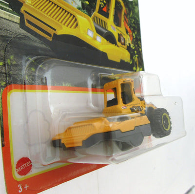 MBX ~ Road Roller ~ Yellow ~ 1:64 Scale ~ Matchbox