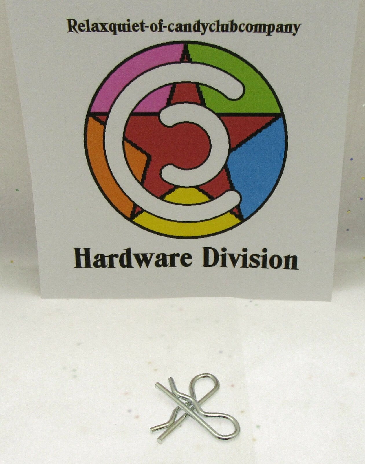Hitch Pin Clip ~ 7/64 inch Diameter X 1 5/8" length ~ Zinc Plated Spring Steel