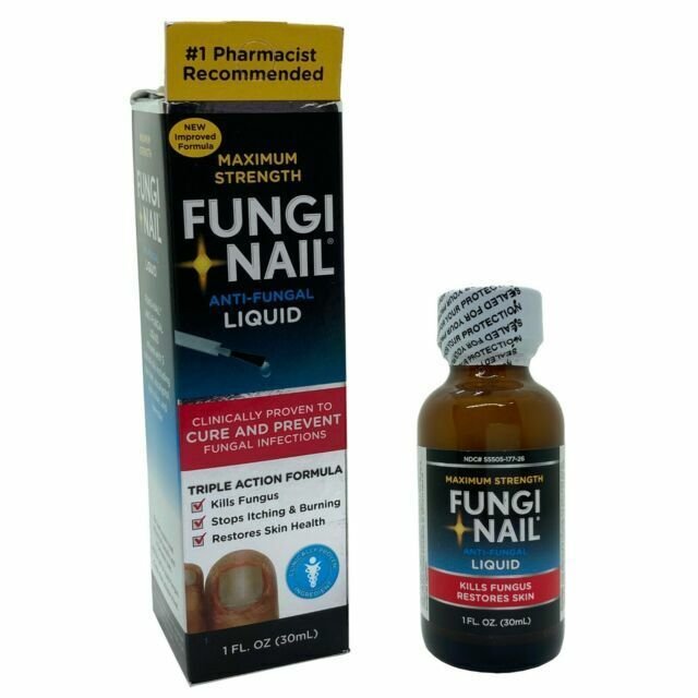Fungi Nail Anti-Fungal Liquid Maximum Strength Triple Action Formula