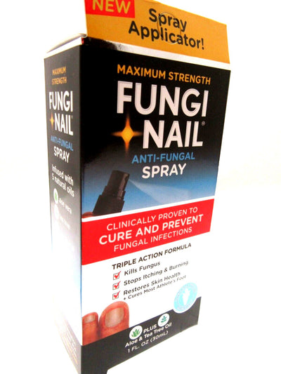 Fungi Nail Anti-Fungal Spray Maximum Strength Triple Action Formula