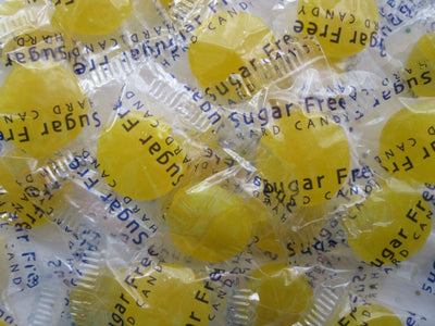 Coastal Bay Fat / SUGAR FREE Lemon 16oz Flavored Hard Candy Candies BFR