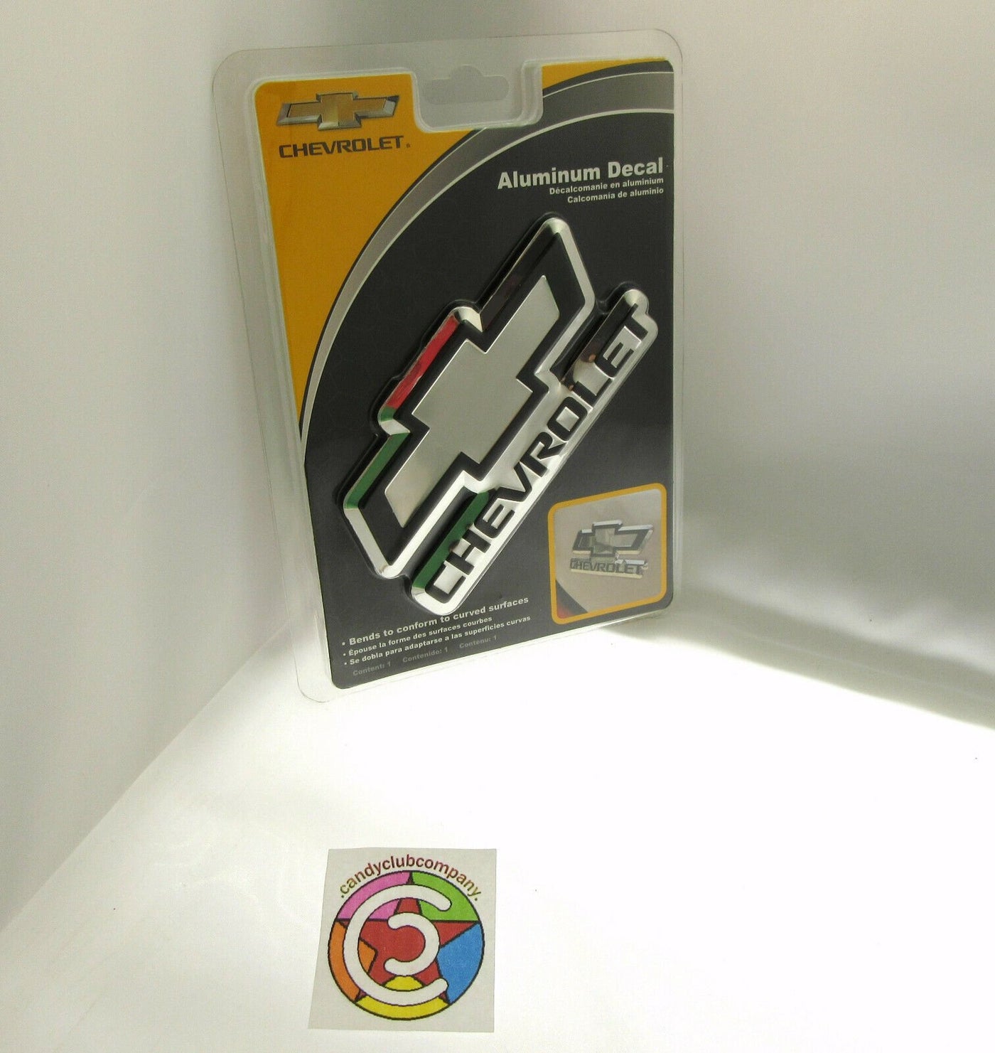 Chevy Aluminum Decal ~ By Chroma ~ Exterior Decal