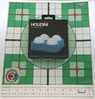 Ice Tray ~ 1.75 inch Spheres ~ Flexible ~ By Houdini
