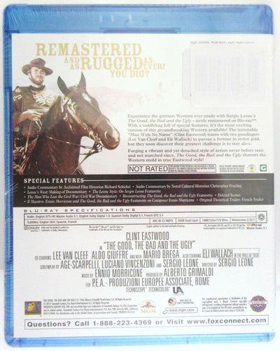The Good, The Bad and the Ugly ~ 1966 ~ Clint Eastwood ~ Movie ~ New Blu-ray
