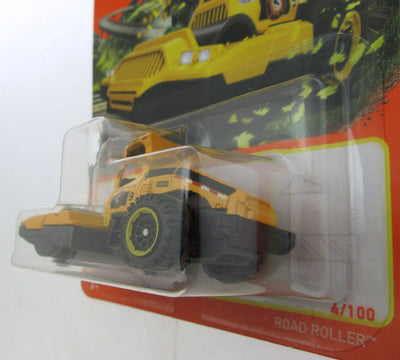 MBX ~ Road Roller ~ Yellow ~ 1:64 Scale ~ Matchbox
