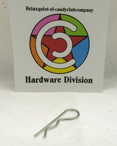 Hitch Pin Clip ~ 5/32 inch Diameter X 2 15/16" length ~ Zinc Plated Spring Steel