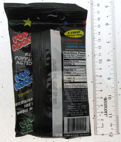 Pop Rocks Pineapple Melon Strawberry ~ America Popping Candy ~ Lot of 3