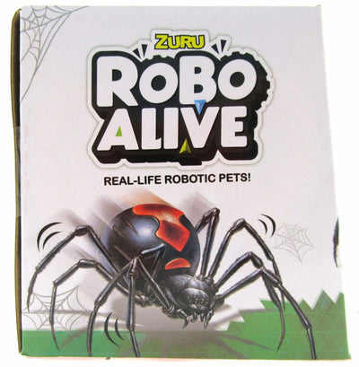 Robo Alive ~ Redback spider ~ Crawles Like A Real Spider ~ By Zuru