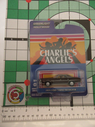 Greenlight Collectables ~ Charlies Angels 1974 Ford Torino Brougham ~ Die Cast