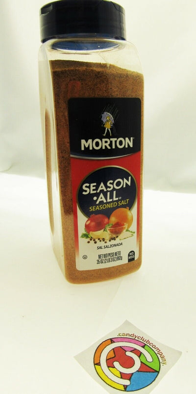 Morton Season All Seasoned Salt ~ No MSG ~ 35 oz ~ Mortons