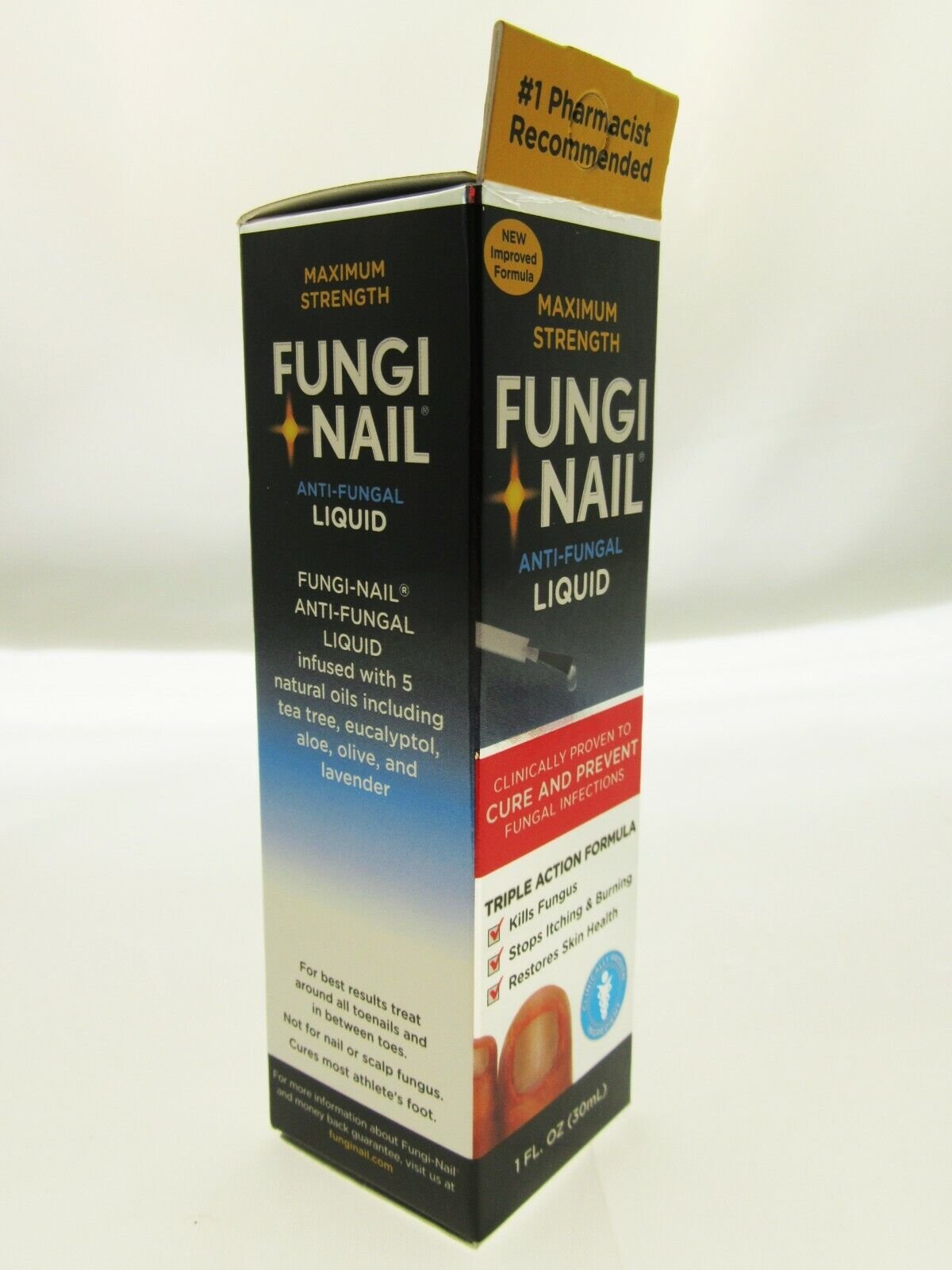Fungi Nail Anti-Fungal Liquid Maximum Strength Triple Action Formula