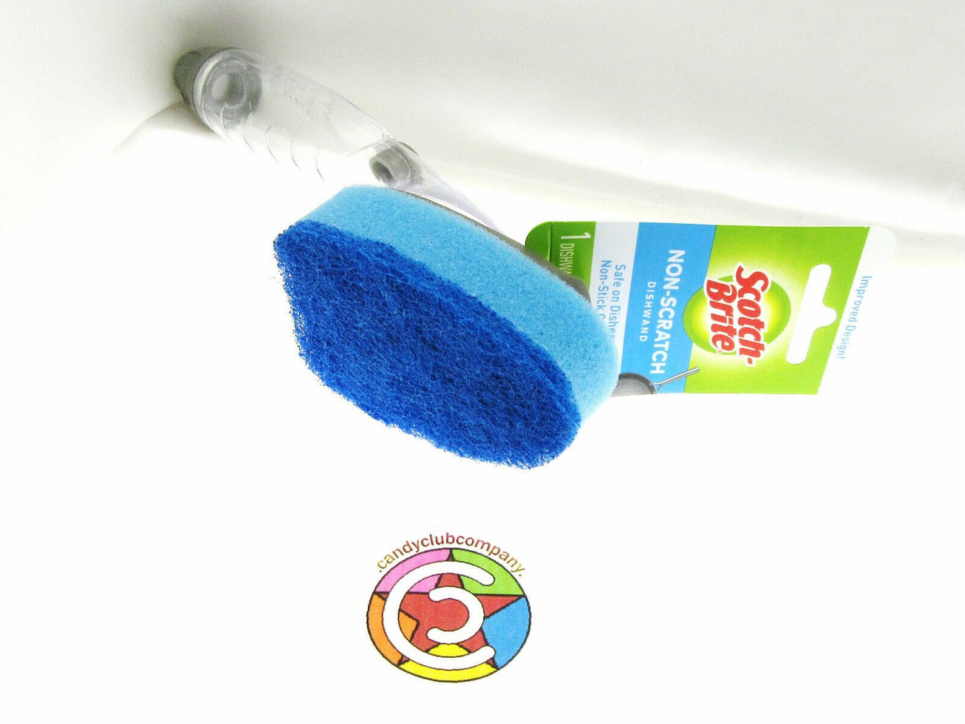 Scotch-Brite Non Scratch Dishwand ~ Scour ~ Kitchen ~ Improved Design!