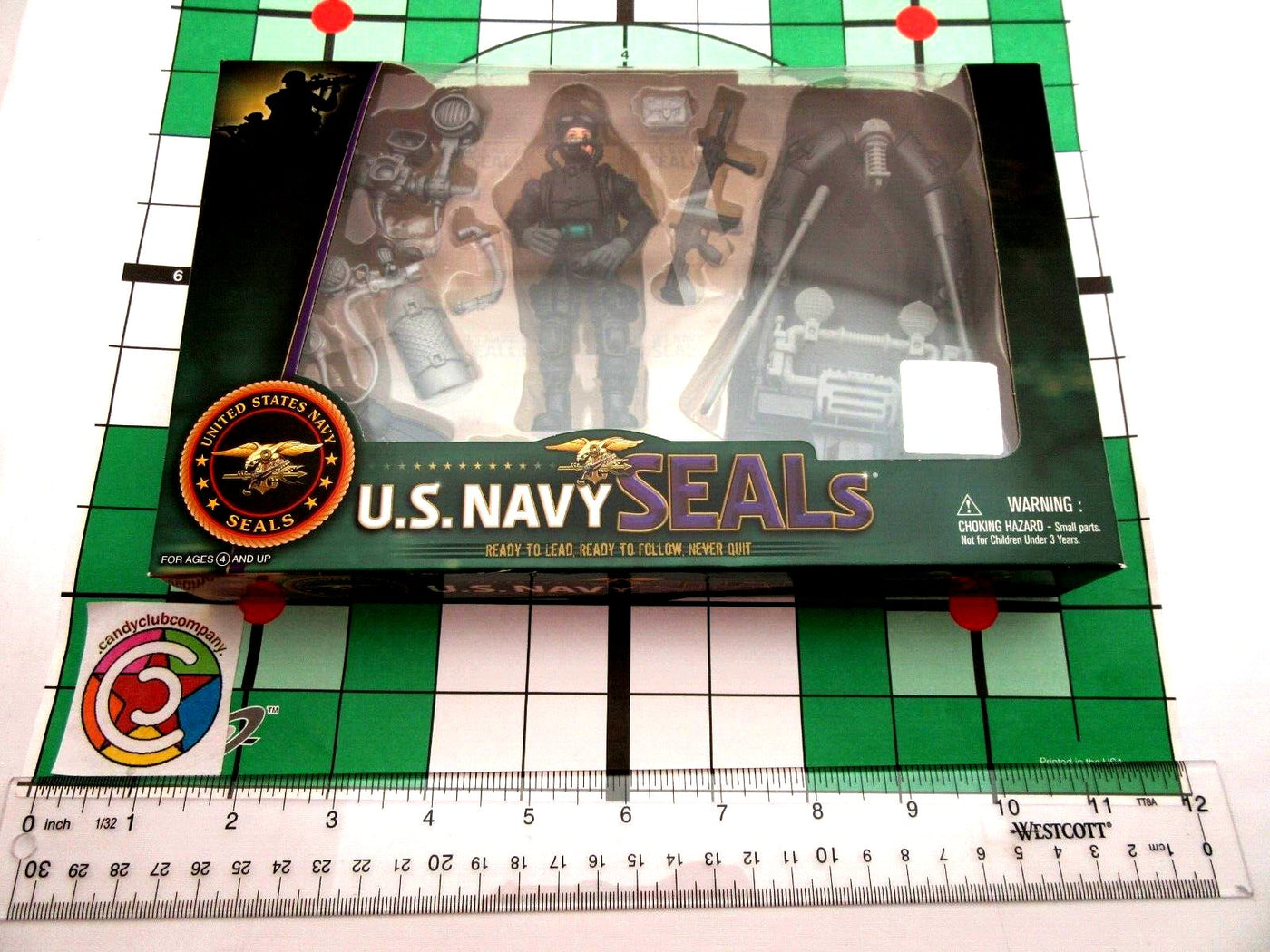 U.S. Navy Seals Playset - Water Craft with oars