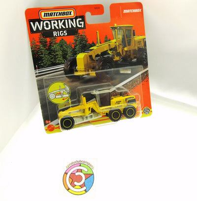 Matchbox Working Rigs ~ MBX Road Scraper ~ Metal