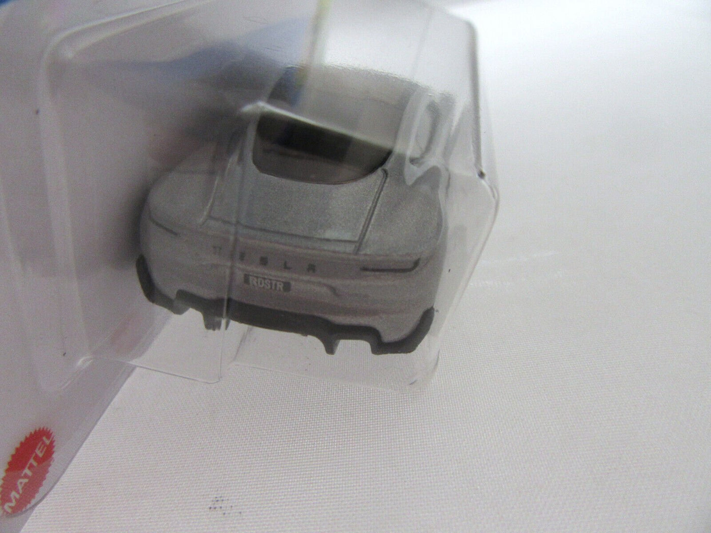Hot Wheels Exotics ~ Tesla Roadster ~ Silver ~ 1:64 Scale