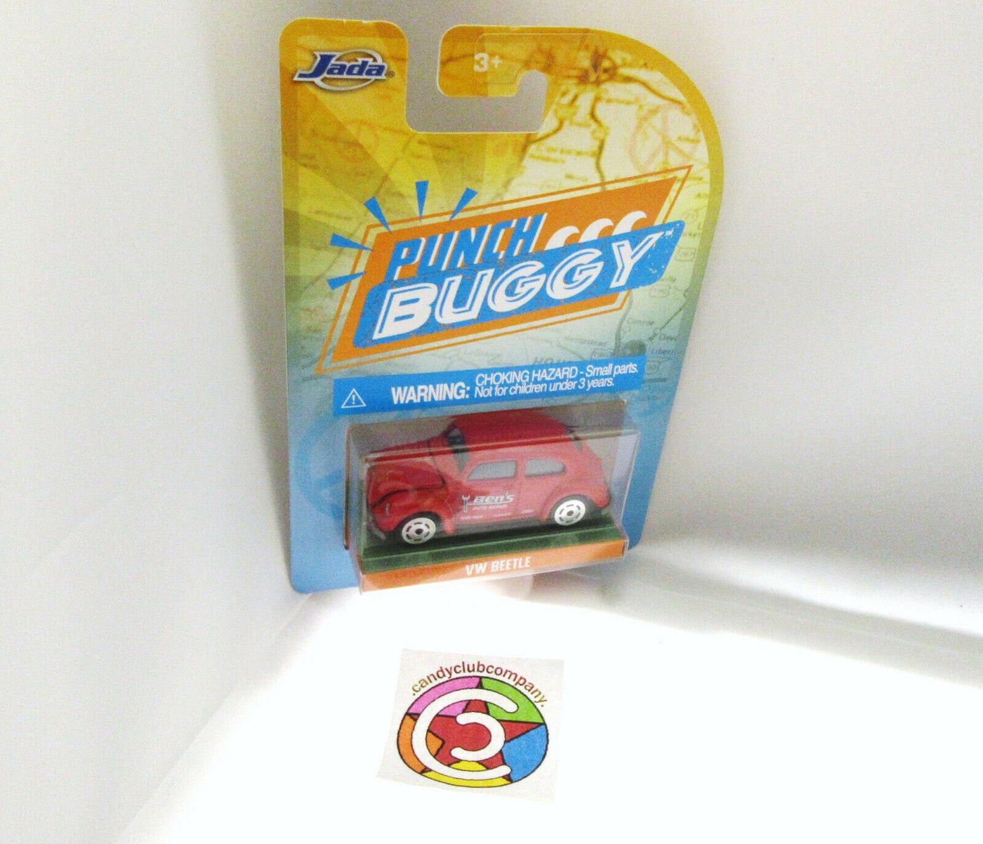VW Beetle ~ Punch Buggy ~ Red ~ 1:55 Scale