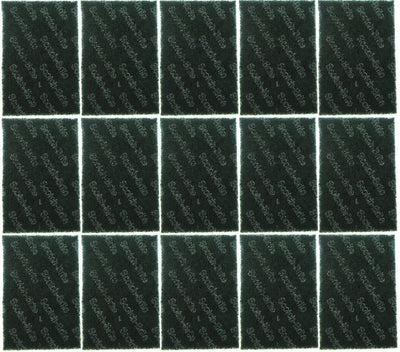 Scotch Brite Heavy Duty Industrial Size Scour Pads 6"x9" ~ Lot of 15