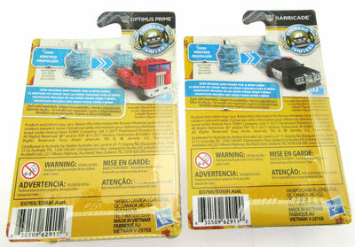 Optimus Prime & Barricade ~ Transformers ~ Energon Igniters