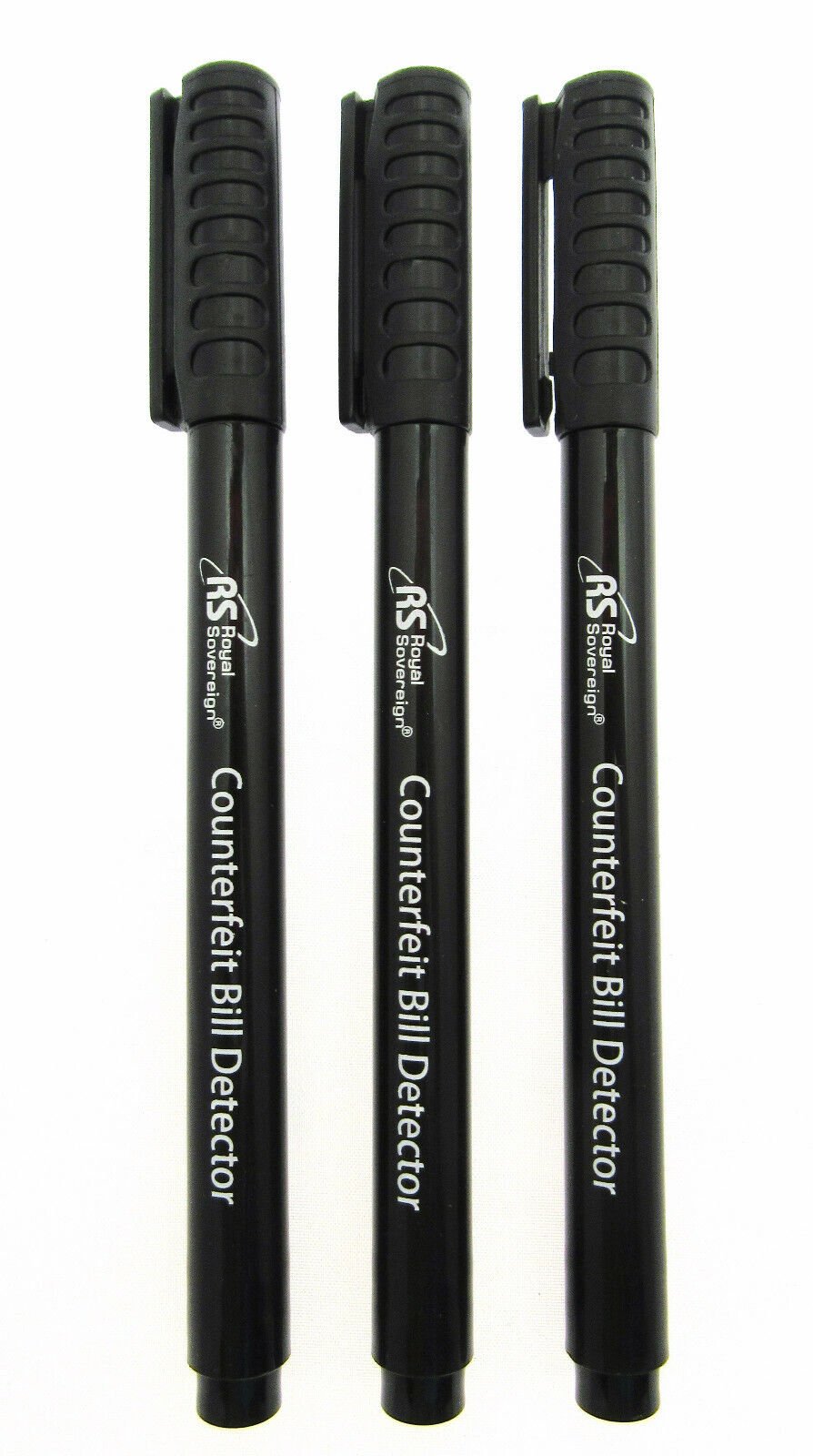 Counterfeit Bill Detector ~ Easy To Use Pen ~ Lot of 3
