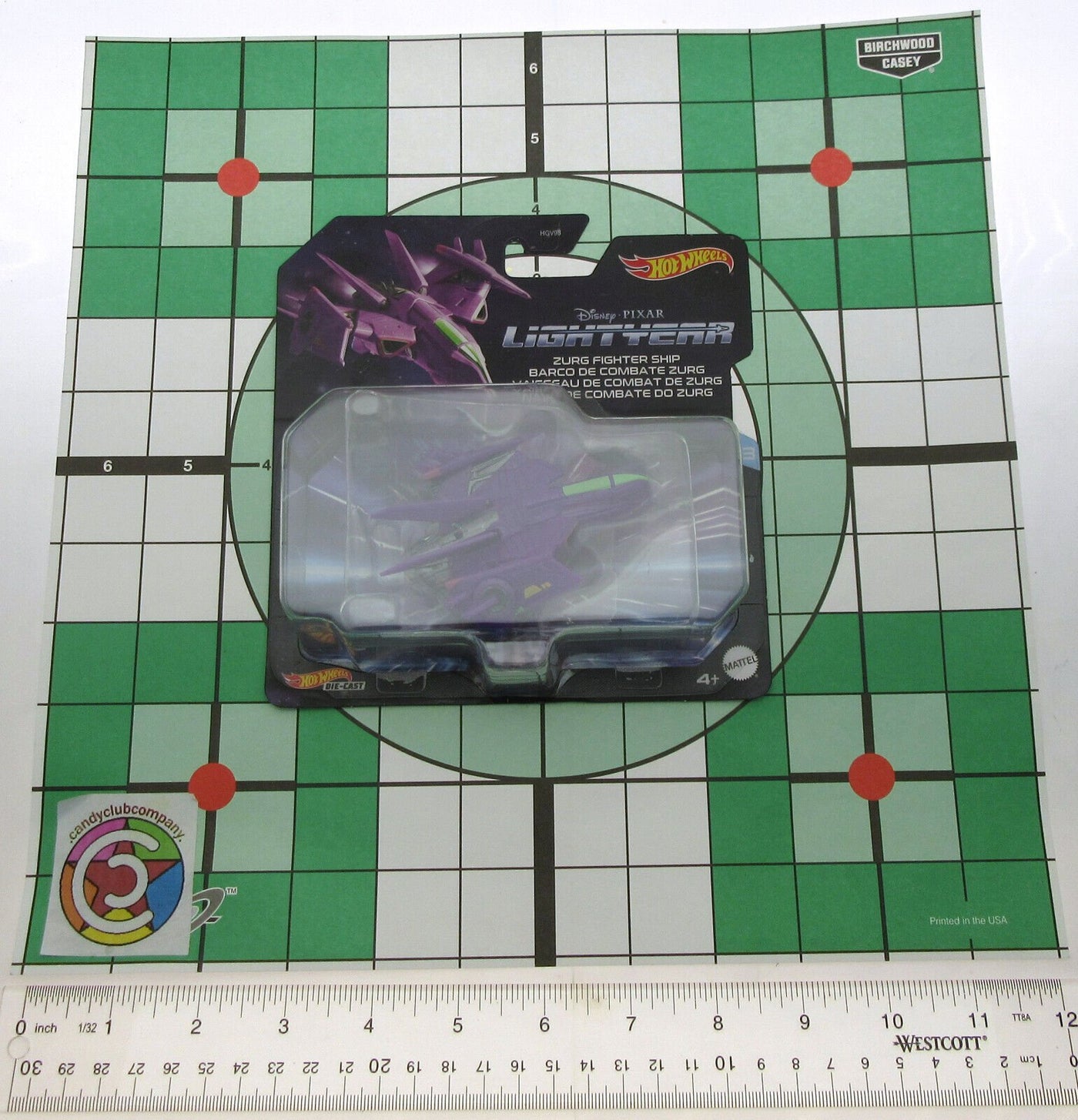 Lightyear ~ Zurg Fighter Ship ~Disn/Pix Movie ~ Spaceship ~ Diecast ~ Hot Wheels