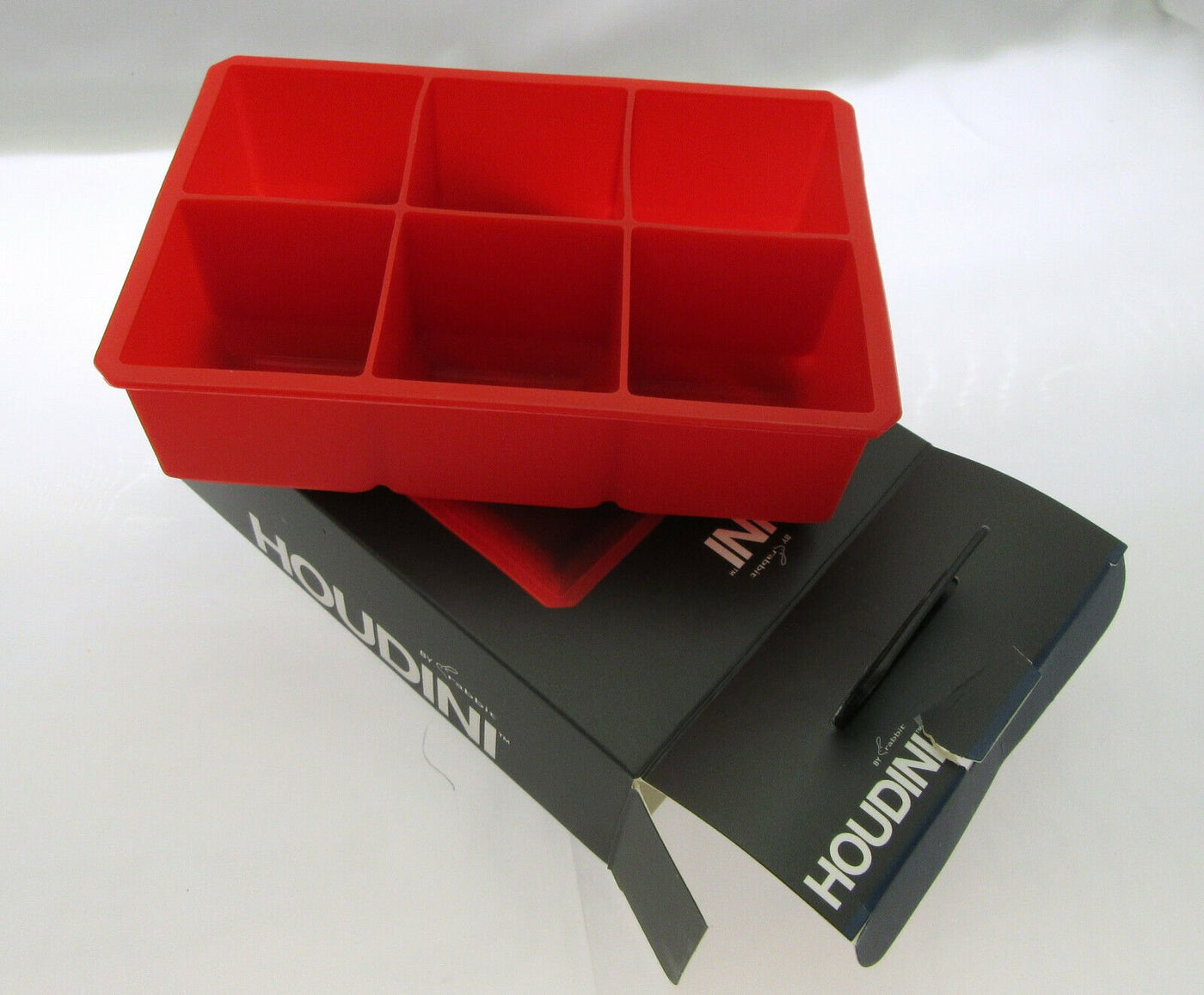 Ice Tray ~ 2 inch Cubes ~ Flexable ~ By Houdini