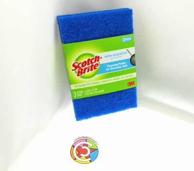 Scotch Brite Non Scratch Scour Pads ~ 3 Pack