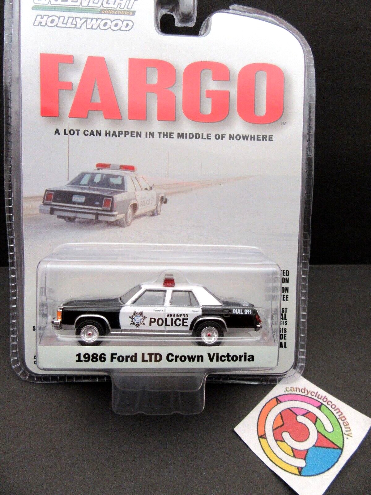 Greenlight Collectables FARGO ~ 1986 Ford LTD Crown Victoria ~ Die Cast