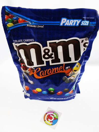 M&M's ~ Caramel ~ m and m ~ Candy ~ 34oz Party Size Bag