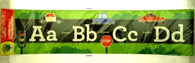 Teaching Tree Alphabet Border Educational Poster - Road