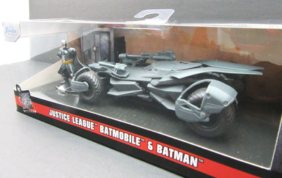 Justice League Batmobile & Batman ~ 1:50 scale ~ Diecast Car