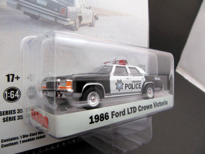 Greenlight Collectables FARGO ~ 1986 Ford LTD Crown Victoria ~ Die Cast