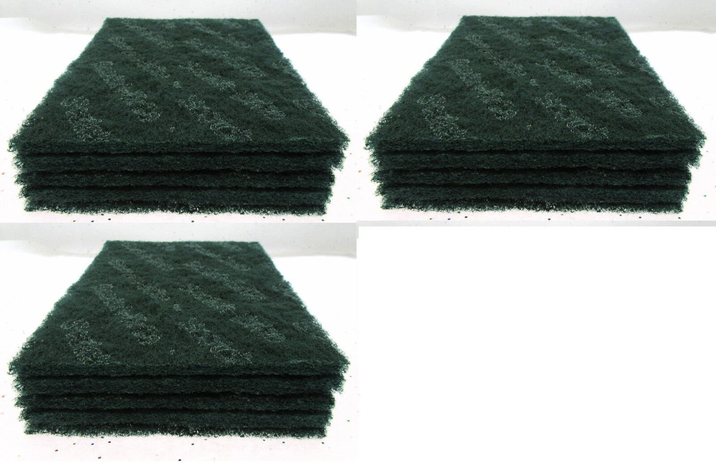 Scotch Brite Heavy Duty Industrial Size Scour Pads 6"x9" ~ Lot of 15