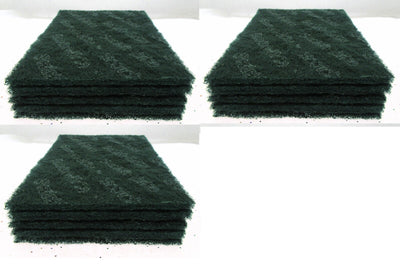 Scotch Brite Heavy Duty Industrial Size Scour Pads 6"x9" ~ Lot of 15
