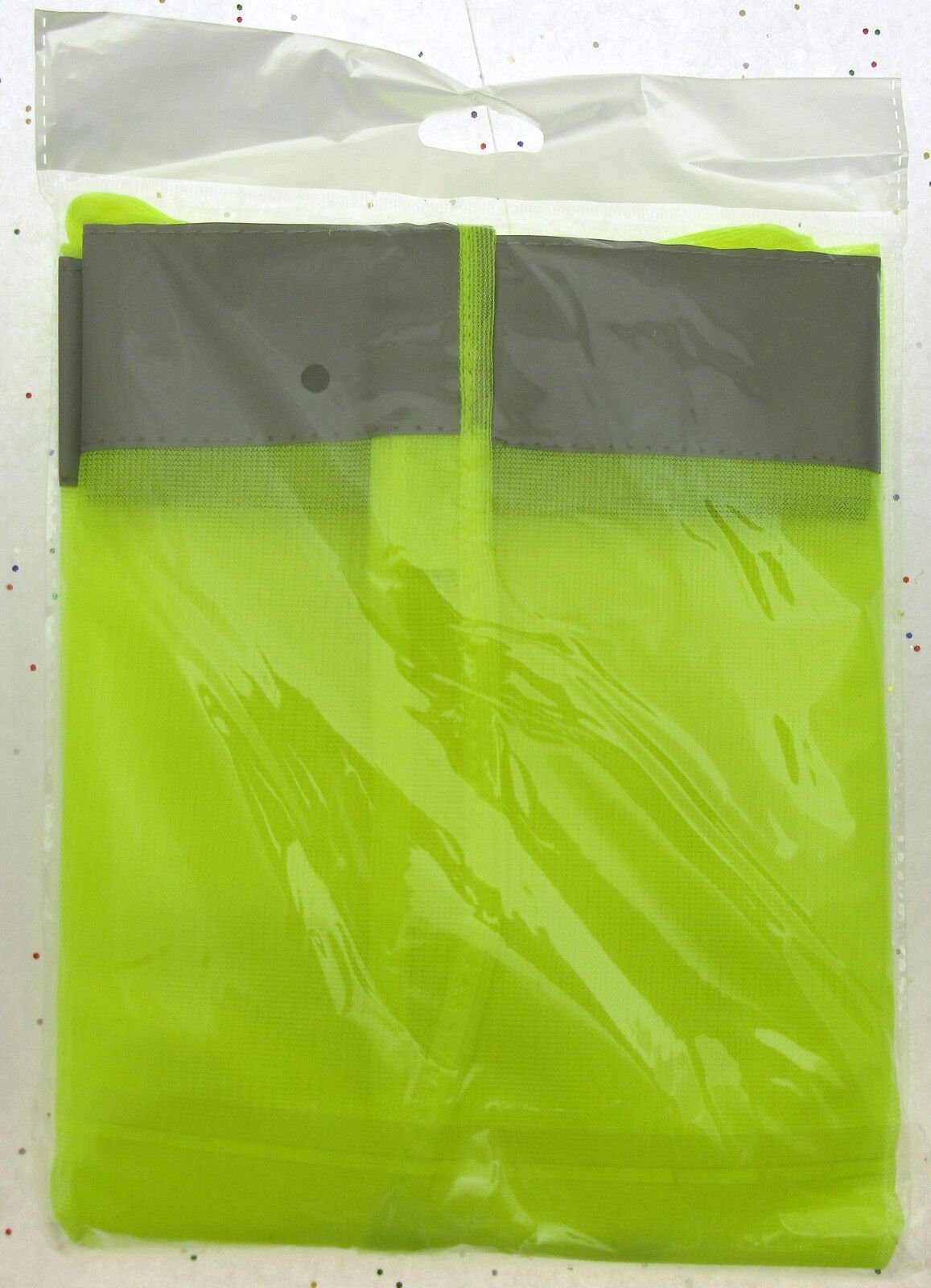 Reflective Safety Vest Bright Yellow ~ Size Large ~ Breathable Material