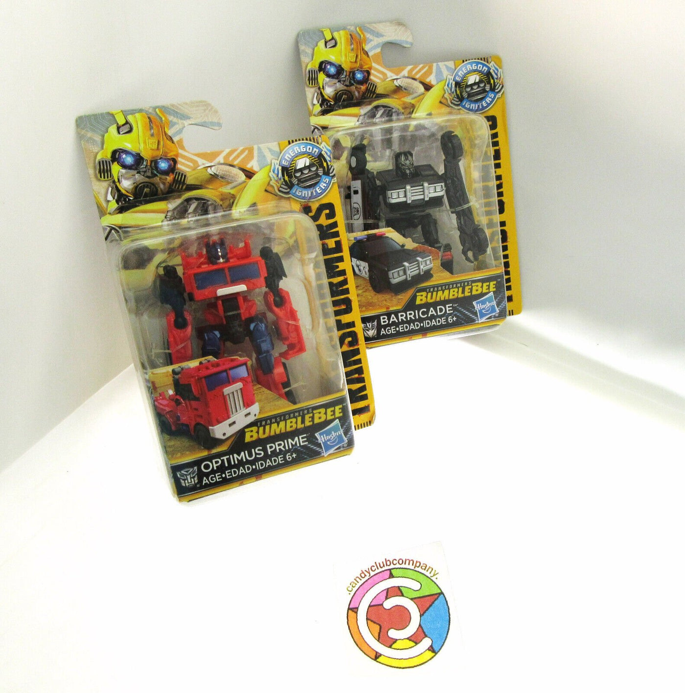 Optimus Prime & Barricade ~ Transformers ~ Energon Igniters