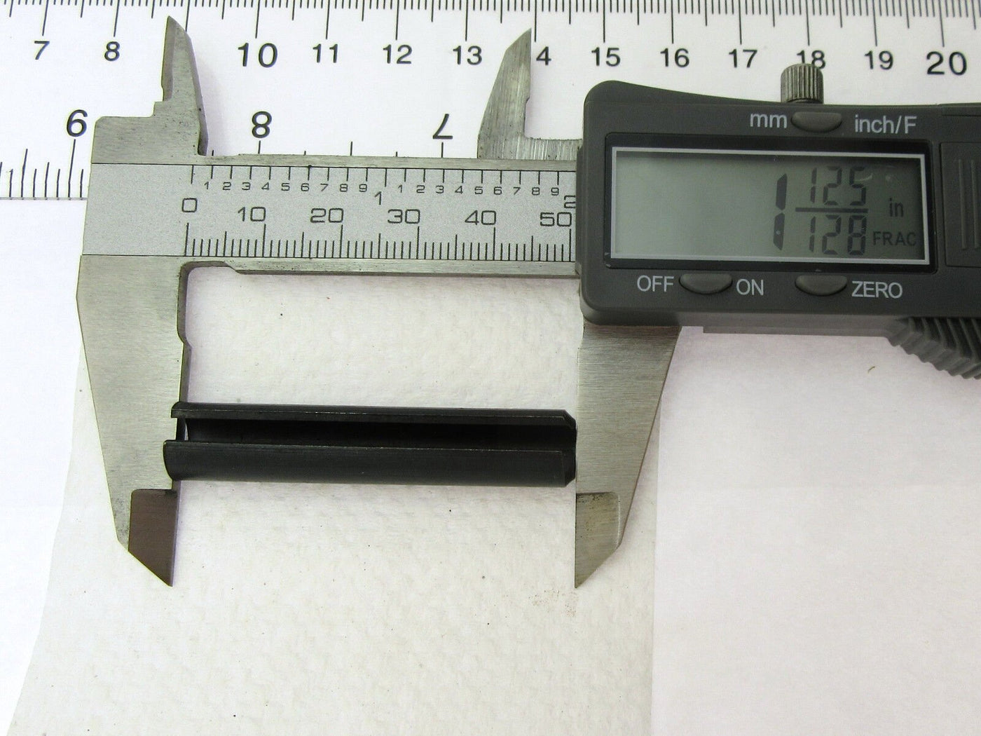 Spring Pin ( Roll Pin ) ~ 3/8 inch X 2" length ~ Heat Treated Spring Steel