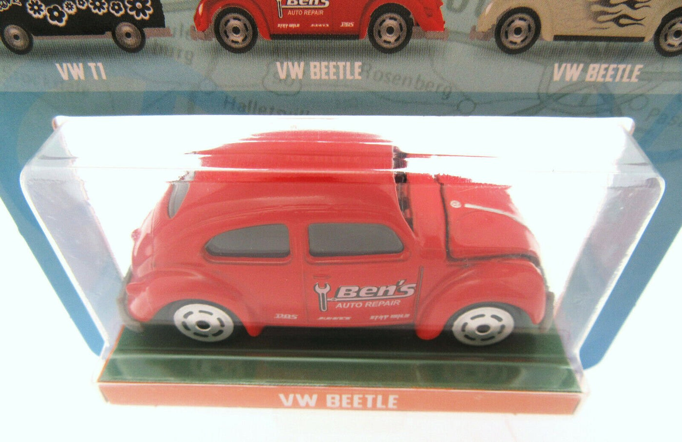 VW Beetle ~ Punch Buggy ~ Red ~ 1:55 Scale