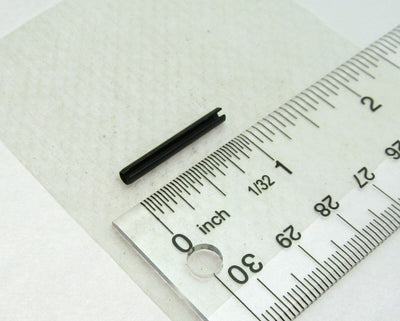 Spring Pin ( Roll Pin ) ~ 1/8 inch X 1" length ~ Heat Treated Spring Steel