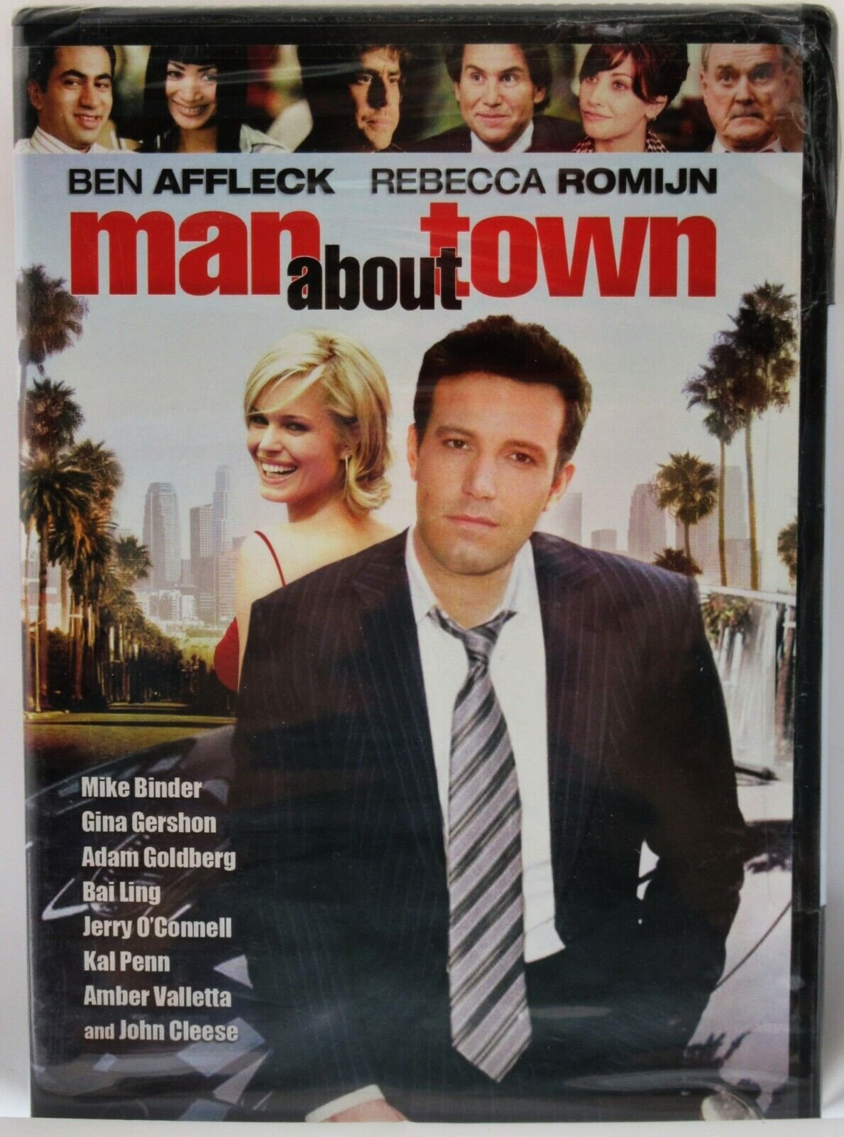Man About Town ~ Movie Ben Affleck Rebecca Romijn DVD