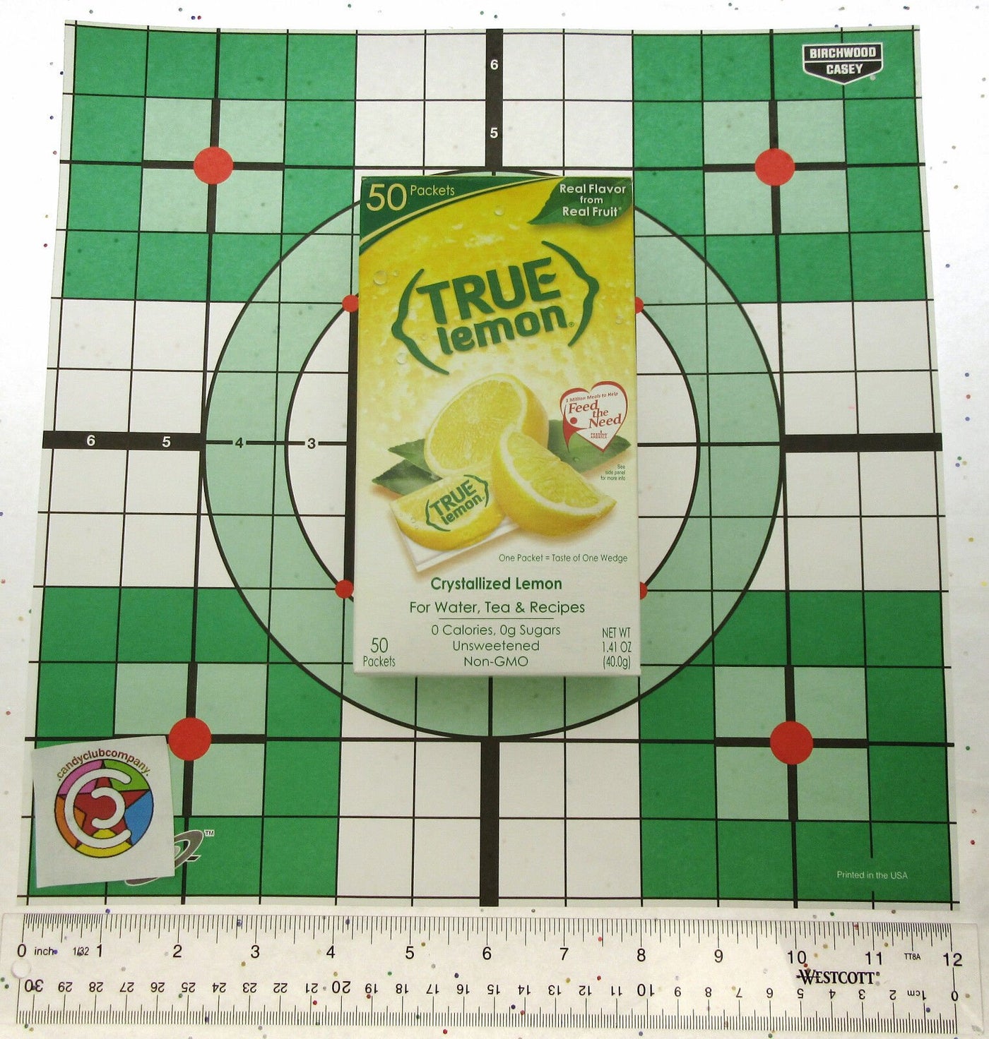 True Lemon ~ Crystallized Lemon ~  Real Flavor From Real Fruit ~ 50 Packets