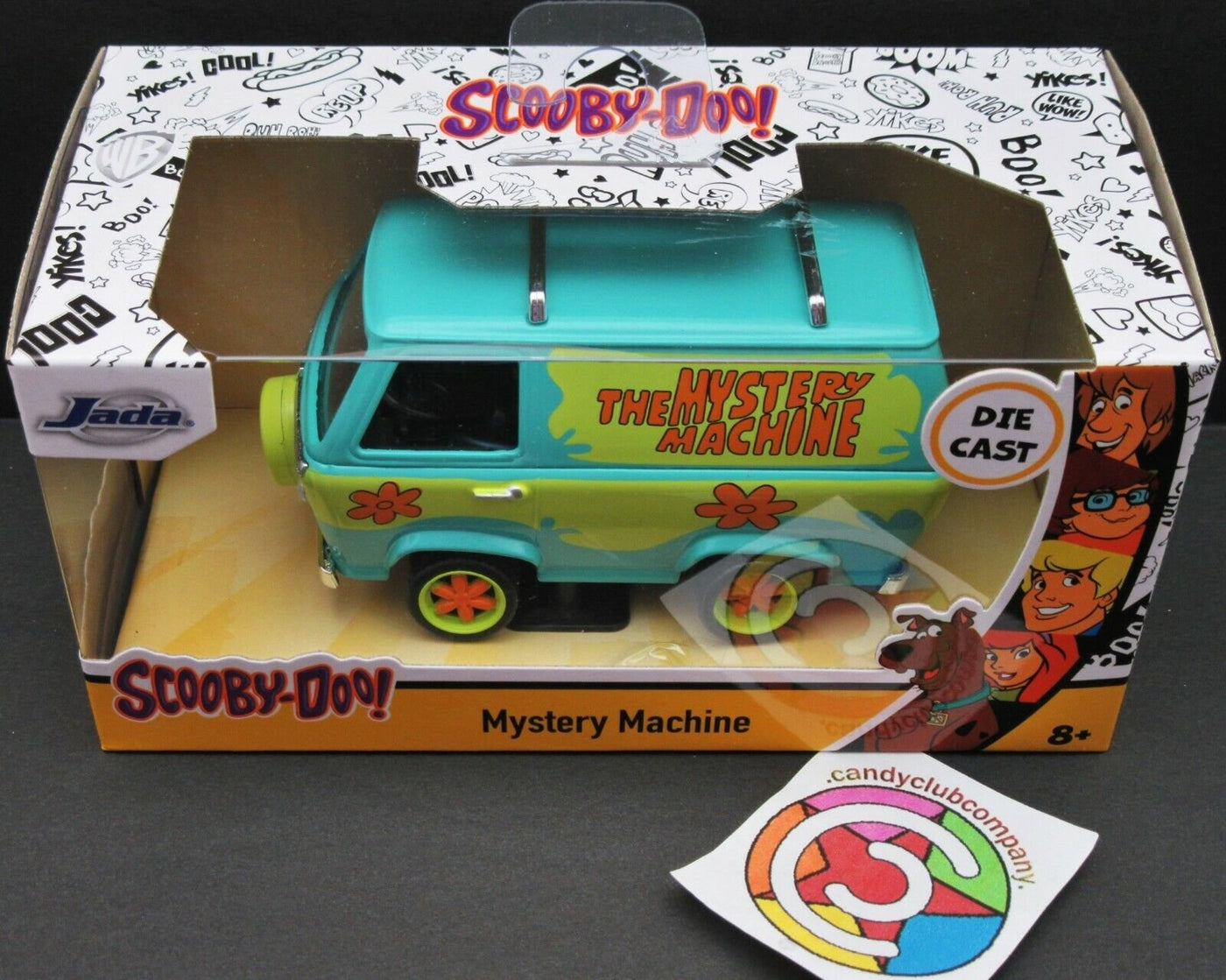 The Mystery Machine Scooby-Doo Metals Die Cast Car ~ 1:32 scale  Hollywood Rides
