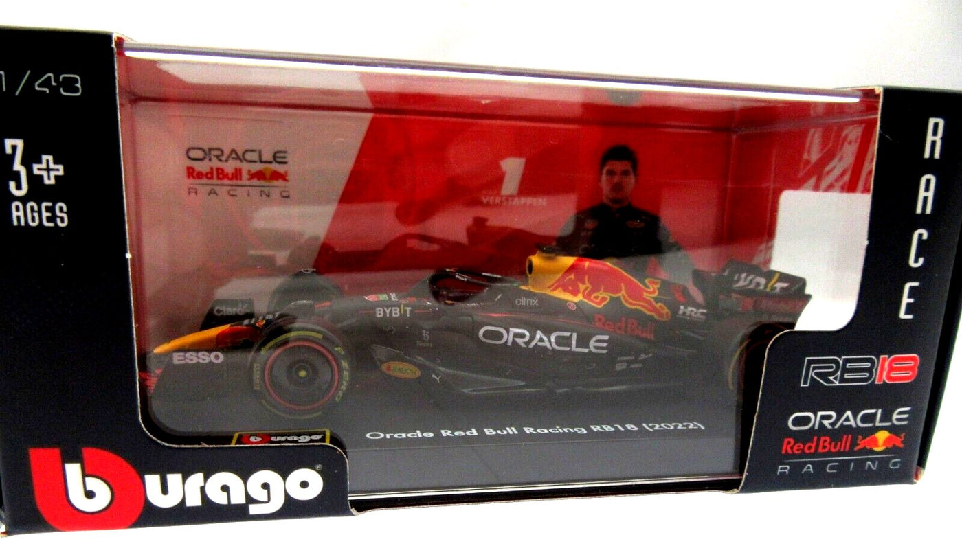 Oracle Red Bull Racing RB18 ~ Verstappen #1 ~  Die Cast