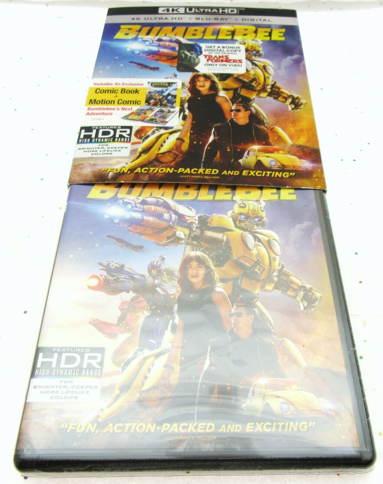 Bumblebee ~ 2018 ~ 4K Ultra HD + BLU-RAY ~ Movie